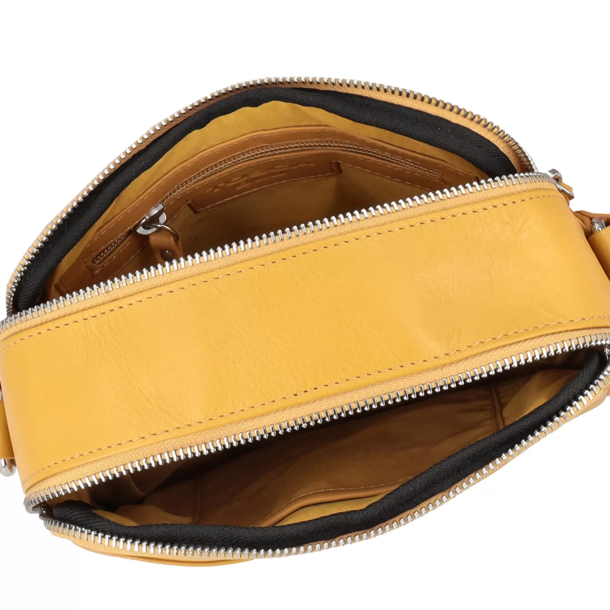 Borse A Tracolla*Tosca Blu Borsa A Tracolla "Basic Wallets" Color Ocra Giallo