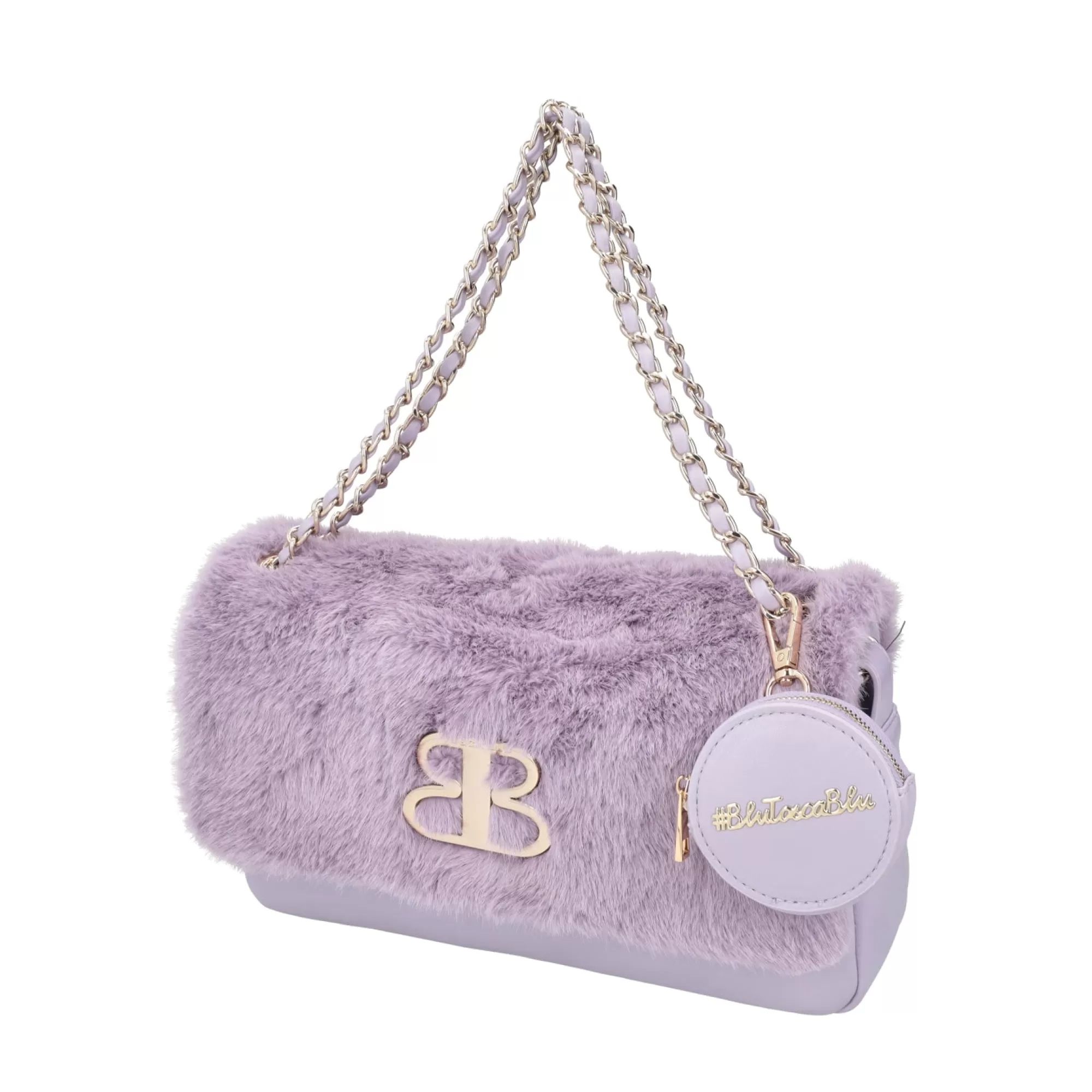 Borse A Tracolla*Tosca Blu Borsa A Tracolla "Zucchero" In Violetto Con Chiusura Magnetica Viola